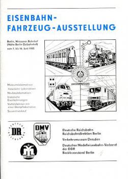 Fahrzeugausstellung 1985 Berlin Wriezener Bahnhof