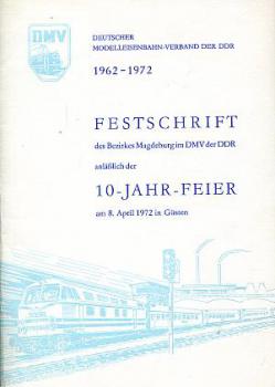 Festschrift 10 Jahr Feier DMV in der DDR in Güsten