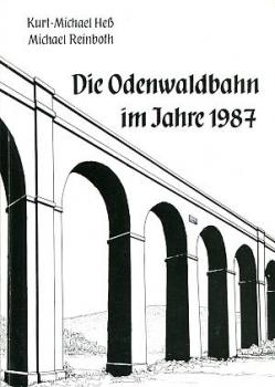Die Odenwaldbahn im Jahre 1987