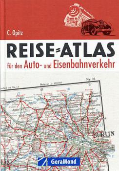 Reise Atlas für Auto- und Eisenbahnverkehr