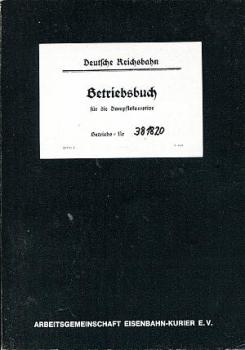 Betriebsbuch 38 1820 Reprint