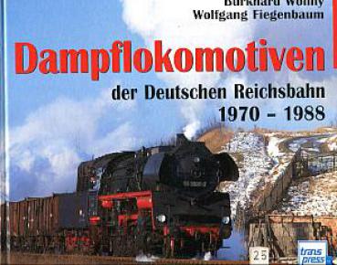 Dampflokomotiven der Deutschen Reichsbahn 1970 - 1988