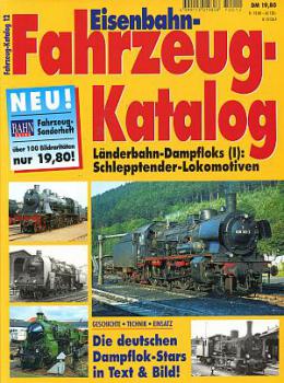 Fahrzeug Katalog Band 12 Länderbahn Dampfloks (I) Schlepptender