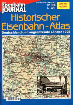 Historischer Eisenbahn Atlas Deutschland und angrenzende Länder