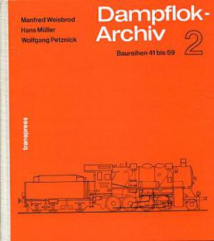 Dampflok Archiv 2 Baureihen 41 - 59 (1978)