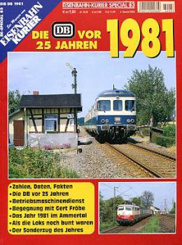 Die DB vor 25 Jahren 1981