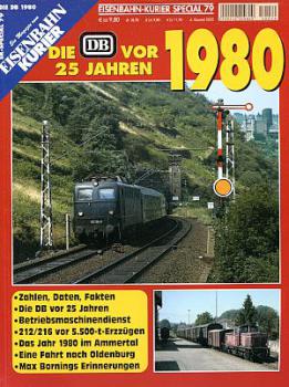 Die DB vor 25 Jahren 1980