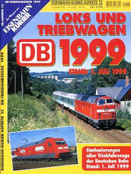 DB Lokomotiven und Triebwagen 1999