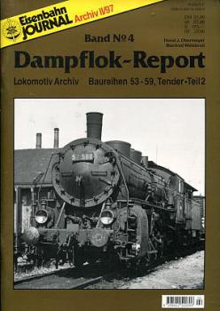 Dampflok Report Band 4 Baureihen 53 - 59 Tender Teil 2