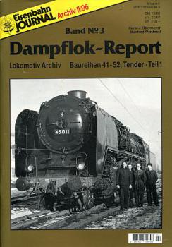 Dampflok Report Band 3, Baureihen 41 - 52, Tender Teil 1