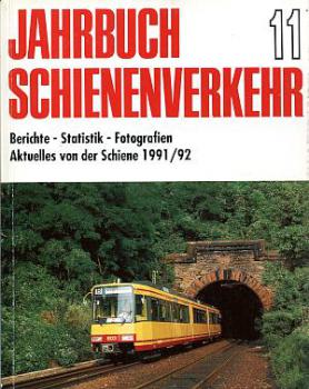 Jahrbuch Schienenverkehr 11 1991 / 1992