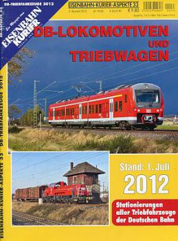 DB Lokomotiven und Triebwagen 2012