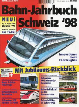 Bahn Jahrbuch Schweiz 1998