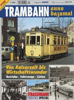 Trambahn Anno Dazumal