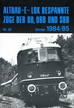 Altbau Ellok bespannte Züge der DB 1984 / 1985