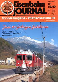 Rhätische Bahn II zum 100jährigen Jubiläum Chur - Arosa, Bellinzona - Mesocco, berninabahn