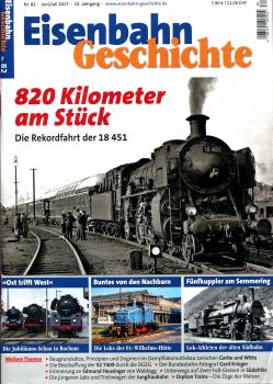 DGEG Eisenbahn Geschichte Heft 82