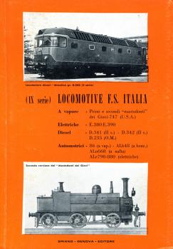 Locomotive F.S. Italia (IX Serie) Gruppi Giovi747 (USA), E380 7 E390, D341, D342, D235, ALb48, ALn668, ALe790-880