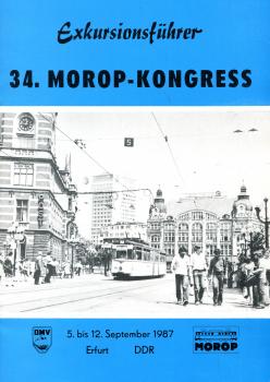 Exkursionsführer 34. Morop Kongress Erfurt 1987