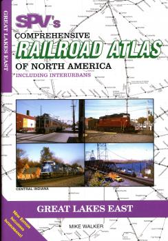 Railroad Atlas of North America Great Lakes East