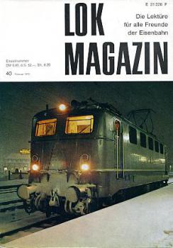 Lok Magazin Heft 40, 02 / 1970