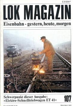 Lok Magazin Heft 107, 03 / 1981