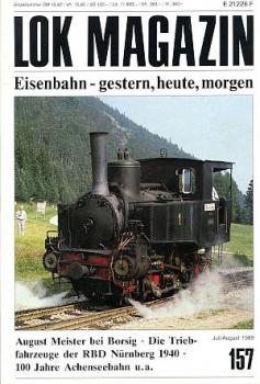 Lok Magazin Heft 157, 07 / 1989