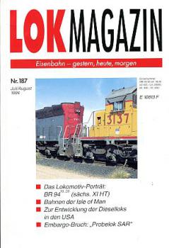 Lok Magazin Heft 187, 07 / 1994