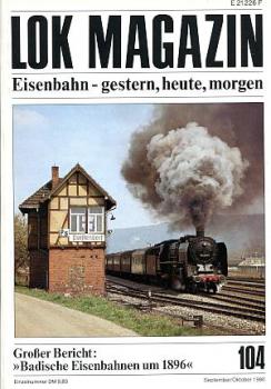 Lok Magazin Heft 104, 09 / 1980