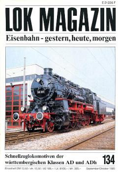 Lok Magazin Heft 134, 09 / 1985