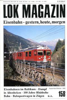 Lok Magazin Heft 158, 09 / 1989