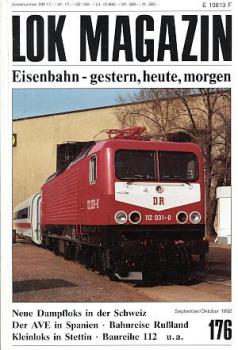 Lok Magazin Heft 176, 09 / 1992