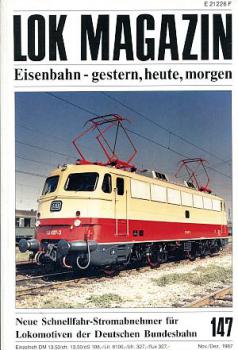 Lok Magazin Heft 147, 11 / 1987