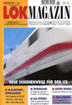 Lok Magazin Heft 213, 11 / 1998