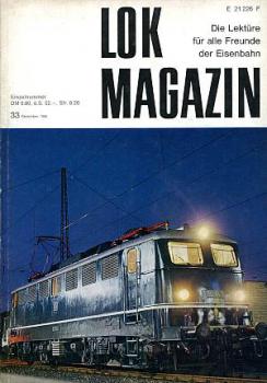 Lok Magazin Heft 33, 12 / 1968