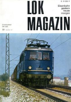 Lok Magazin Heft 51, 12 / 1971