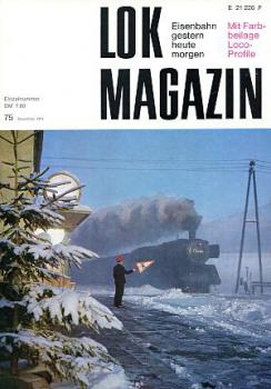 Lok Magazin Heft 75, 12 / 1975