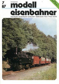 Der Modelleisenbahner Heft 07 / 1987