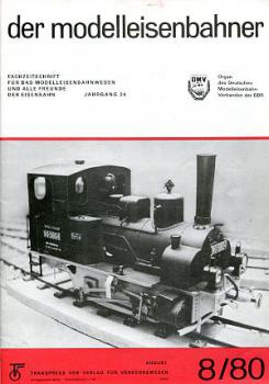 Der Modelleisenbahner Heft 08 / 1980