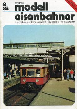 Der Modelleisenbahner Heft 08 / 1984