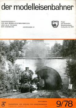 Der Modelleisenbahner Heft 09 / 1978