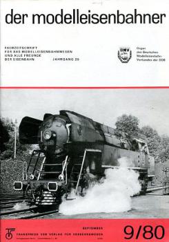 Der Modelleisenbahner Heft 09 / 1980