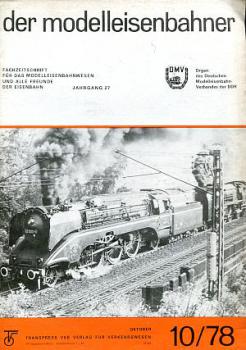 Der Modelleisenbahner Heft 10 / 1978