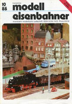 Der Modelleisenbahner Heft 10 / 1985