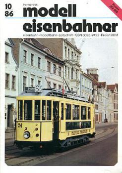 Der Modelleisenbahner Heft 10 / 1986