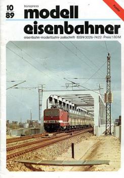 Der Modelleisenbahner Heft 10 / 1989