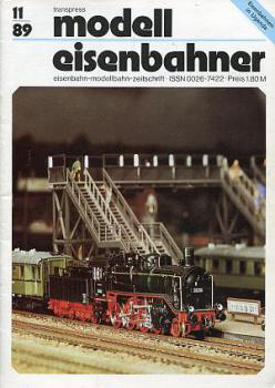 Der Modelleisenbahner Heft 11 / 1989