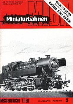 MIBA Heft 03 / 1981