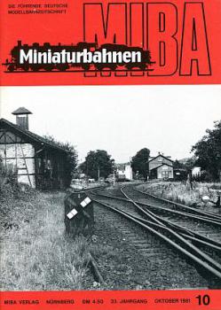 MIBA Heft 10 / 1981