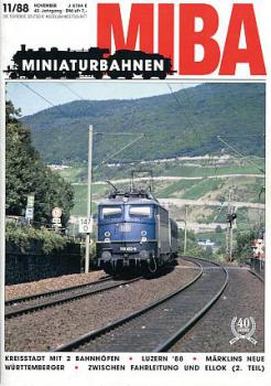 Miniaturbahnen Heft 11 / 1988